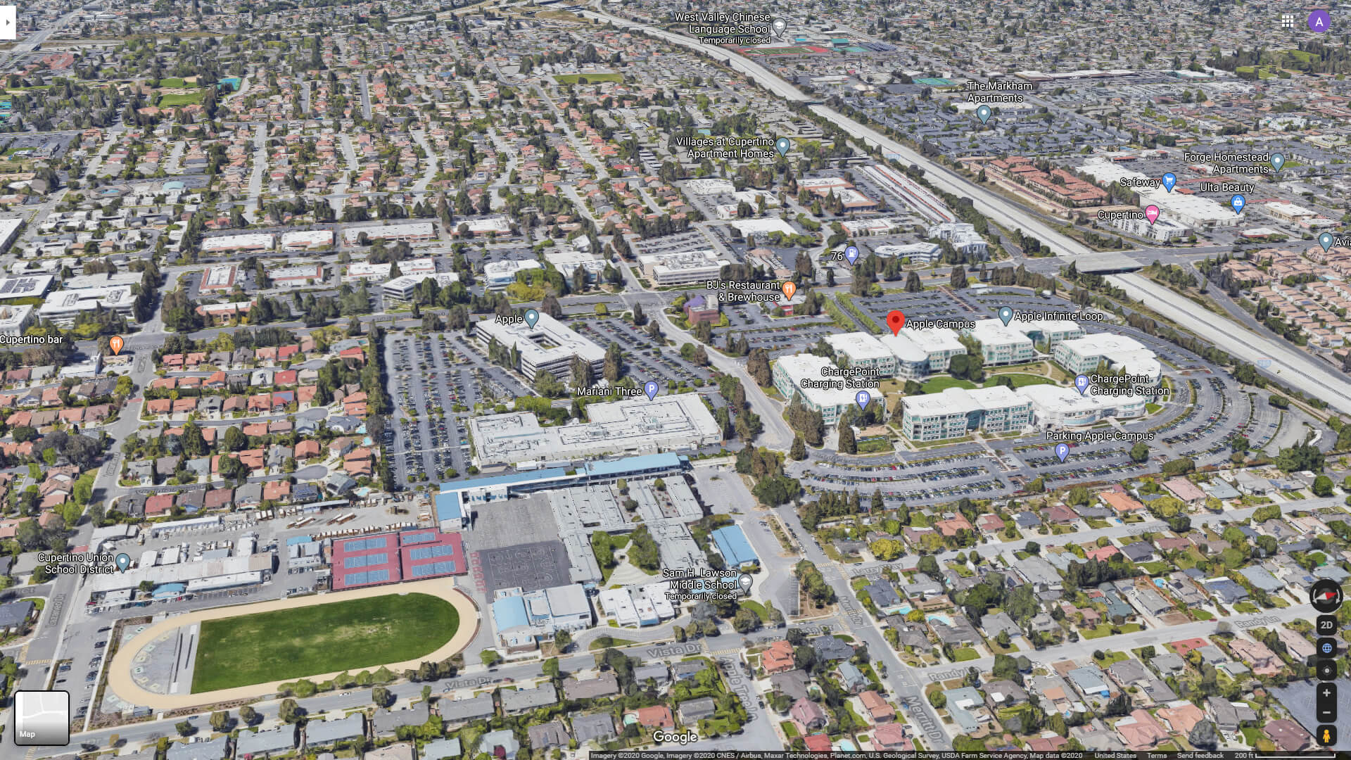 Apple Campus Silicon Valley